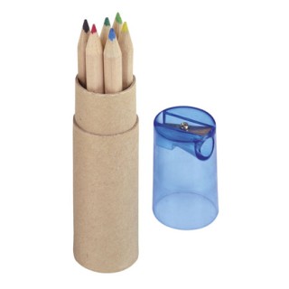 Crayons de couleurs avec taille crayon