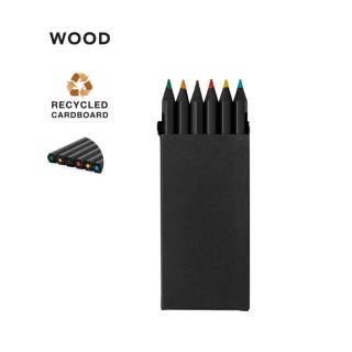 Crayons de couleurs en bois